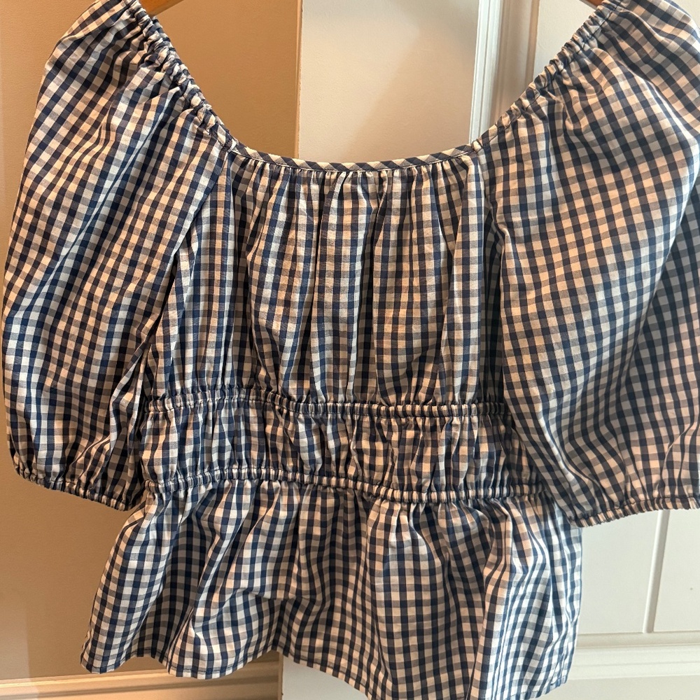 Gap Gingham Top - image 2